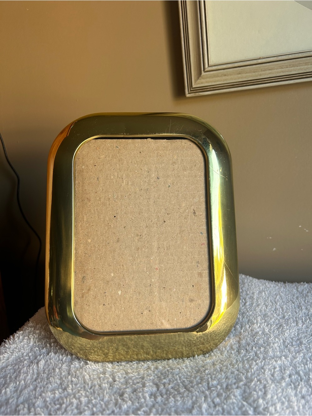 Gold Rectangular Decorative Photo Frame - Home Accents